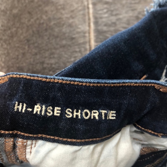 Hi rise shortie shorts Double zero - Picture 3 of 5